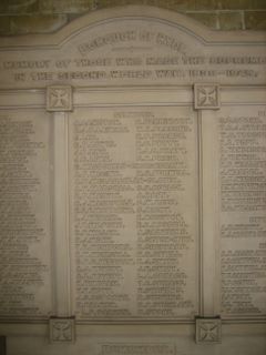 Ryde Borough War memorial