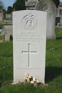 Ryde Borough Cemetery : A O Woodnutt