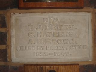 Ryde Fire Station War Memorial