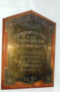 Ryde Post Office War Memorial