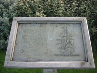 Ryde Royal George memorial 1782