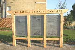 Ryde Royal George memorial 1782