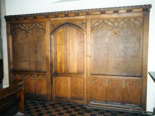 Ryde St John's Church War memorial