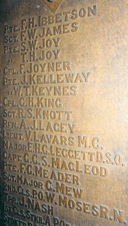 Ryde St John's Church War memorial