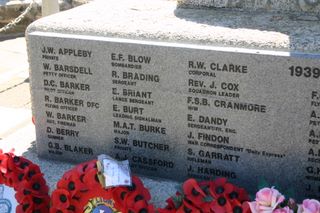 Sandown War memorial