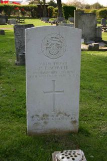 Sandown Cemetery : P F Scovell