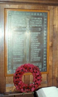 Sandown Christ Church War memorial