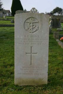 Shanklin Cemetery : A E Hunt
