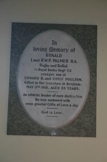 St Helens St Helen's Church R W P Palmer memorial