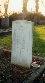 St Lawrence's Church Jack Edward Bartrum headstone