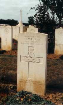 France : Normandie : St Manvieu Cemetery : K F Williams