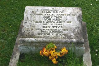 Thorley St Swithin's : I H Stone headstone