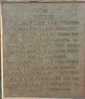 Guglielmo Marconi : memorial plaque