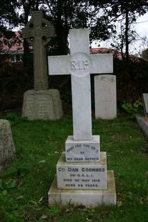 Totland St Saviour's RC Church D Coombes headstone