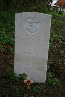 Totland St Saviour's RC Church A F Fylan headstone