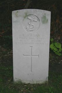 Totland St Saviour's RC Church R Jordan headstone