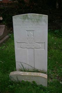 Totland St Saviour's RC Church J Thomas headstone