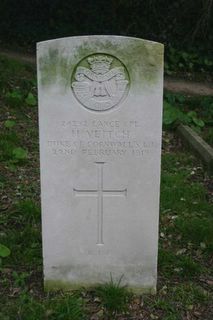 Totland St Saviour's RC Church Herbet Veitch headstone