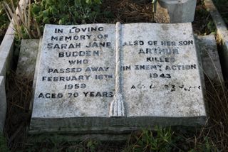 Totland Christ Church A Budden headstone