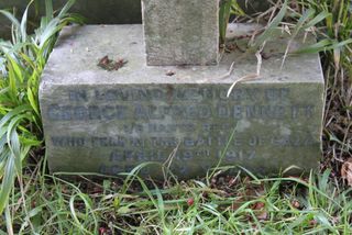 Totland Christ Church George Alfred Dennett headstone