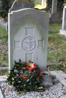 Totland Christ Church S R Rawlings headstone