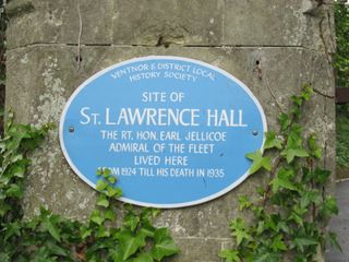 Ventnor : Earl Jellicoe plaque