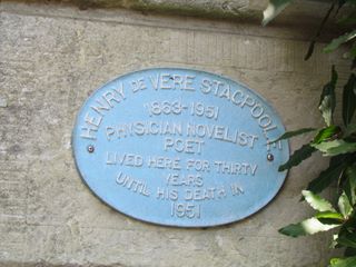 Ventnor : Henry de Vere Stacpoole plaque