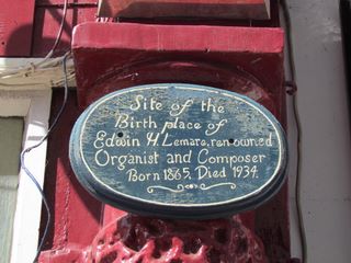 Ventnor : Edwin Henry Lemare plaque