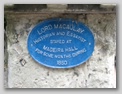 Ventnor Blue Plaques - Macaulay