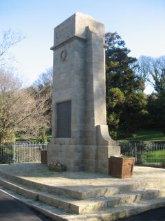 Ventnor War memorial 2007