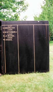 Ventnor Independent Order of Rechabites War memorial