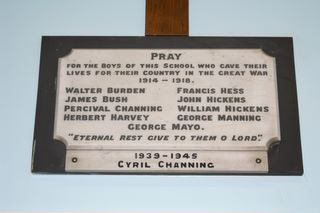 Ventnor - St Wilfrid's School War Memorial