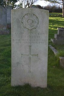 Ventnor Cemetery : J T Leitch