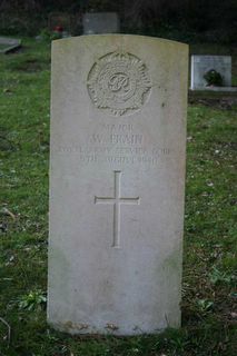 Ventnor Cemetery : W Prain