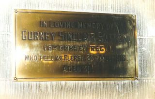 Ventnor  Holy Trinity Church G S Sutton memorial