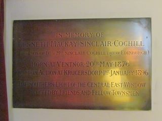 Ventnor  St Catherine's Church K M S Coghill memorial