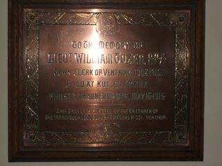 Ventnor  St Catherine's Church William Tozer memorial