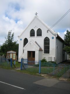 Wellow Baptist Church yard : no photograph held