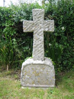 Wellow Baptist Church yard : M S Budden