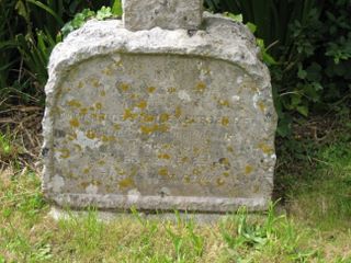 Wellow Baptist Church yard : M S Budden