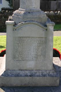 Wroxall War memorial