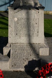 Wroxall War memorial