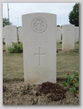 Bayeux CWGC Cemetery : W H A Hall