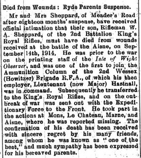 IoW Observer 29 April 1916