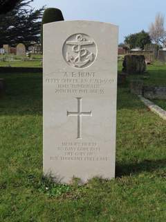 Shanklin Cemetery : A E Hunt