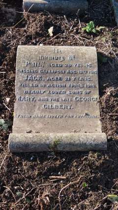 Ventnor Cemetery : Gilbert brothers