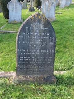 Ventnor Cemetery : R de R Roche