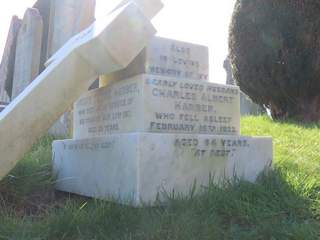 Ventnor Cemetery : A G Harber